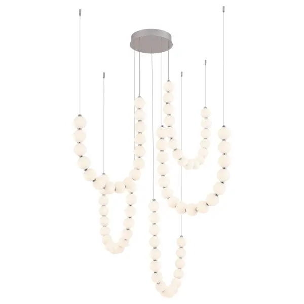 Akoya 54-Inch 5-Head Chandelier - Image 3