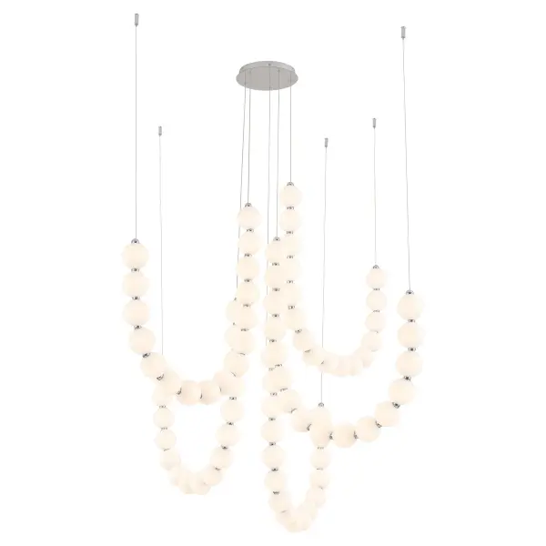 Akoya 54-Inch 5-Head Chandelier - Image 4