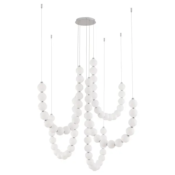 Akoya 54-Inch 5-Head Chandelier - Image 5