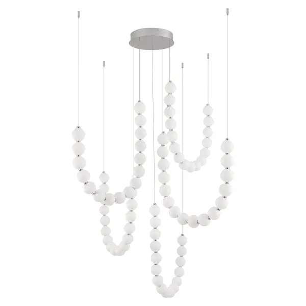 Akoya 54-Inch 5-Head Chandelier - Image 8