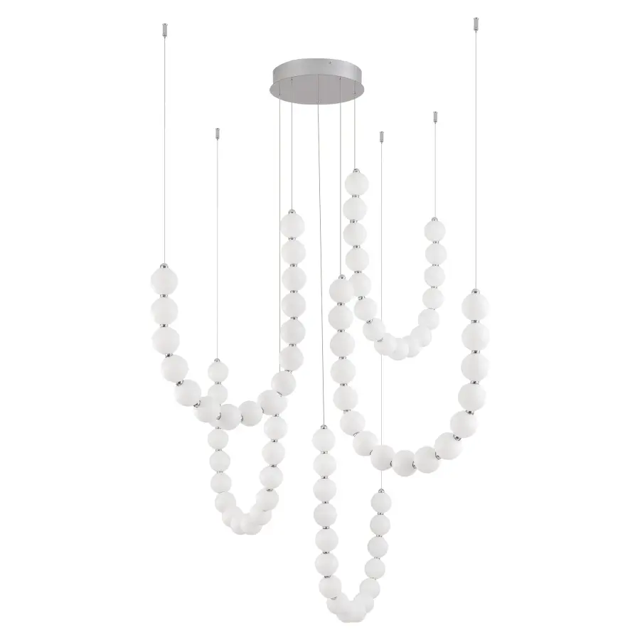 Akoya 54-Inch 5-Head Chandelier - Image 8