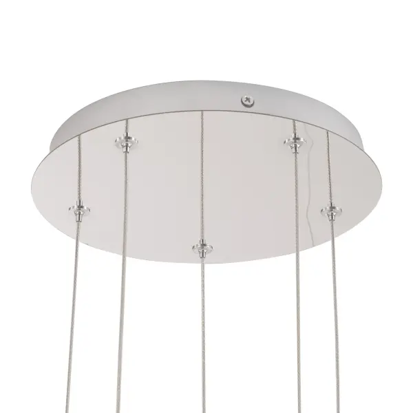 Akoya 54-Inch 5-Head Chandelier - Image 9