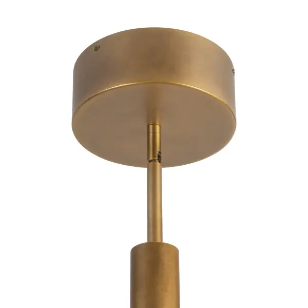 Anders 29-Inch Chandelier in Vintage Brass - Image 12