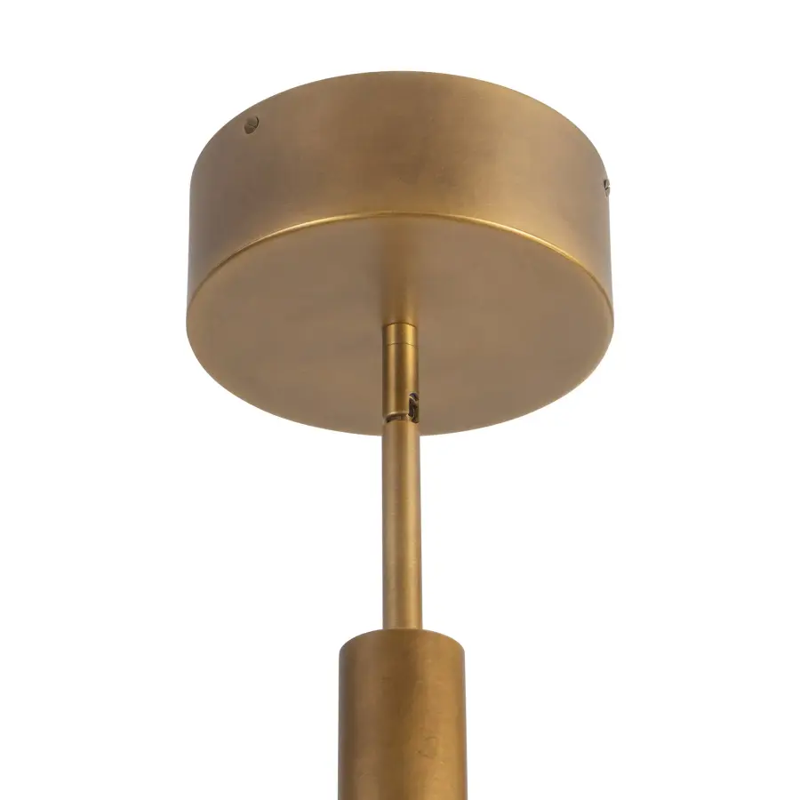 Anders 29-Inch Chandelier in Vintage Brass - Image 12