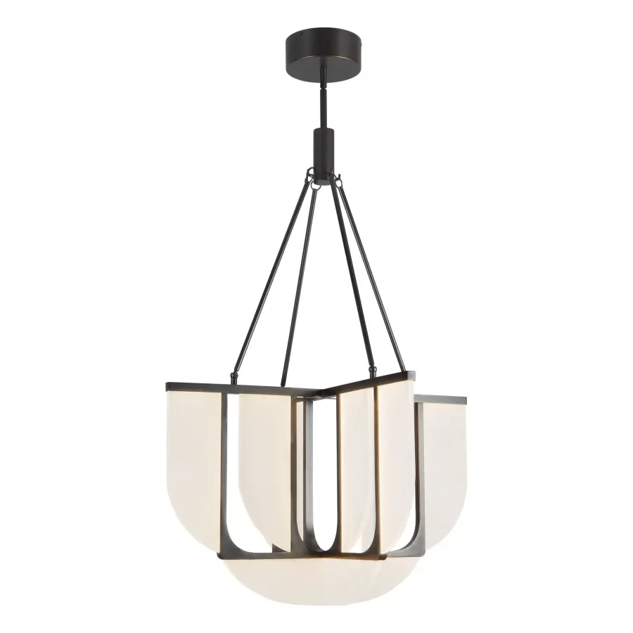 Anders 29-Inch Chandelier in Vintage Brass - Image 13