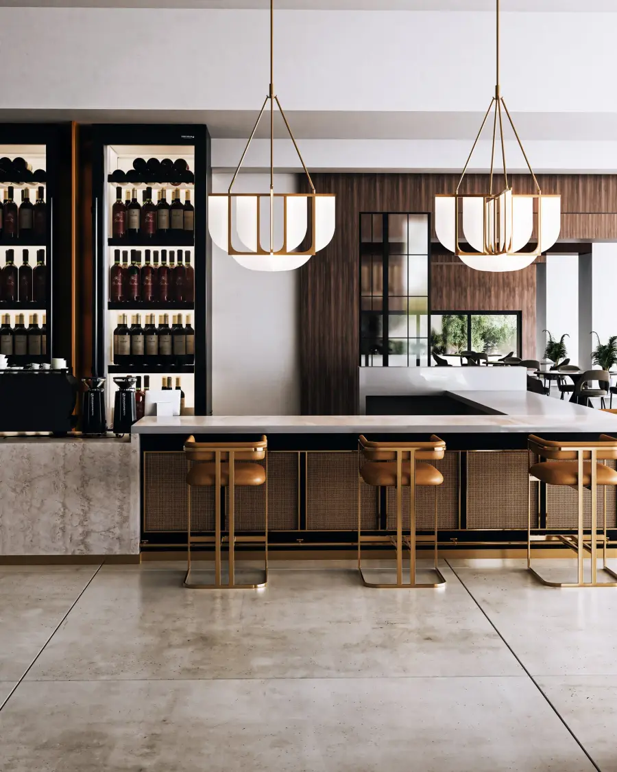 Modern Art Deco Elegance with Innovative Light Guide Technology - Image 2