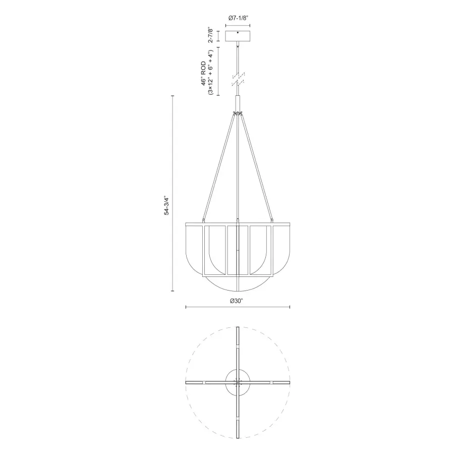 Modern Art Deco Elegance with Innovative Light Guide Technology - Image 13