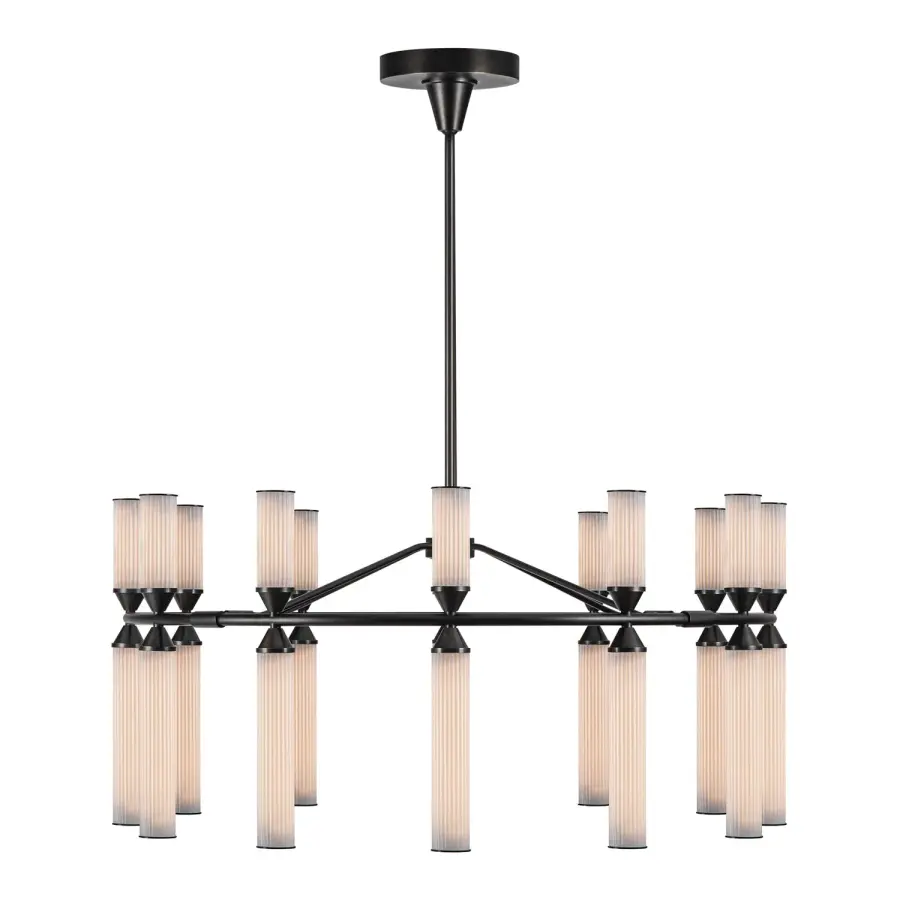 Glamorous Art Deco Statement Piece with Integrated LED Technology - Image 13