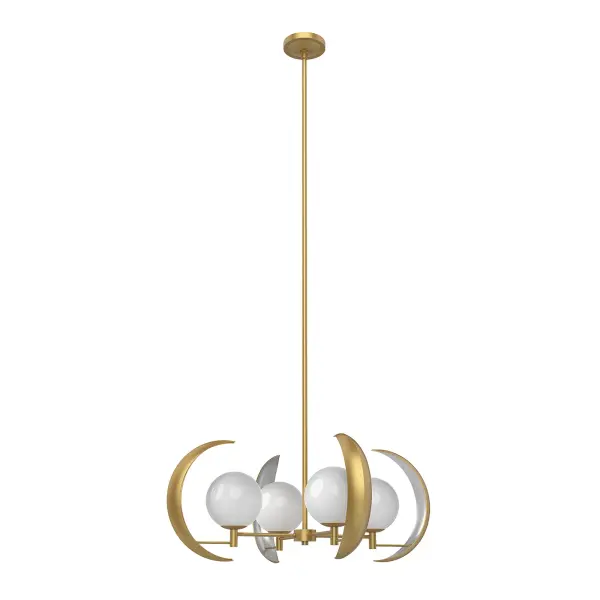 Celeste 30-Inch Chandelier in Urban Bronze - Image 3