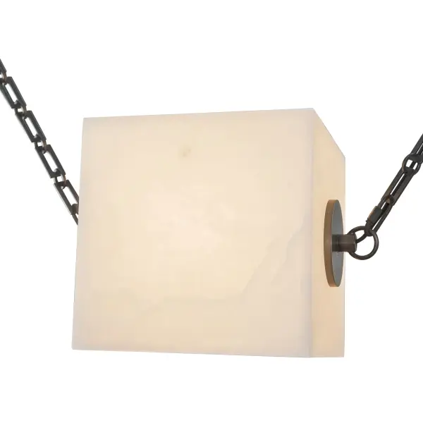 Mineral 5-Light Chandelier in Patina Bronze - Image 15