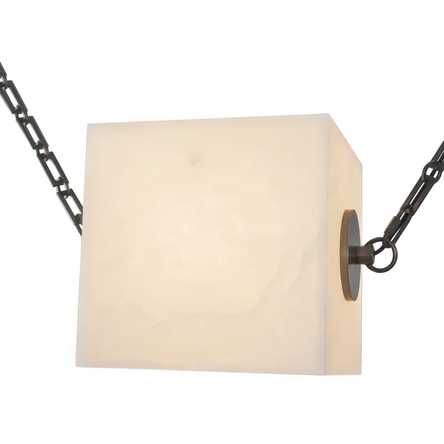 Mineral 5-Light Chandelier in Patina Bronze - Image 15