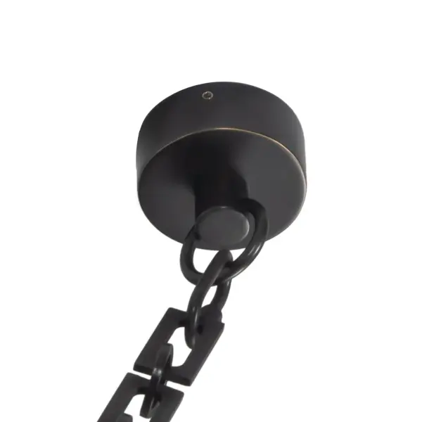 Mineral 5-Light Chandelier in Patina Bronze - Image 24