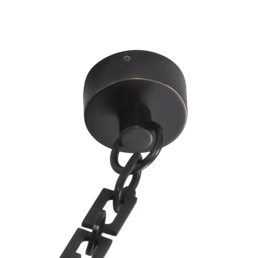 Mineral 5-Light Chandelier in Patina Bronze - Image 24