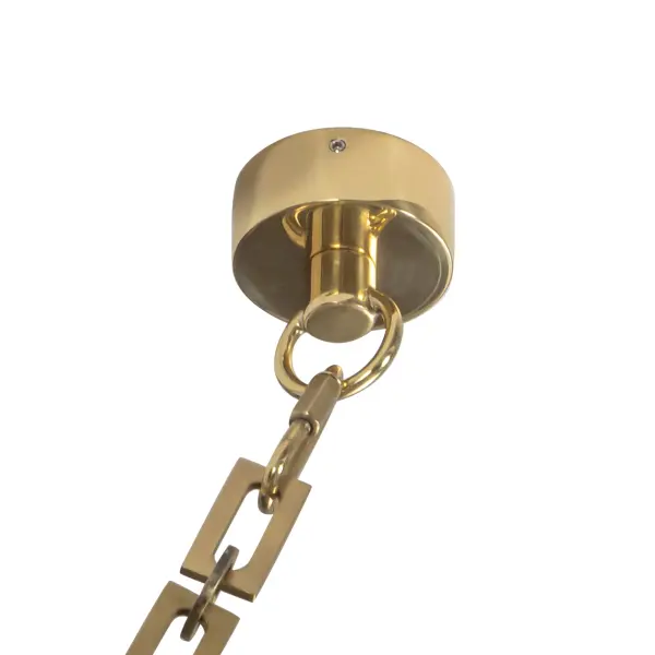 Mineral 5-Light Chandelier in Patina Bronze - Image 9