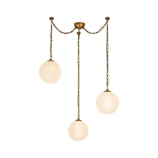Petra 12-Inch 3-Head Swag Chandelier - Image 4