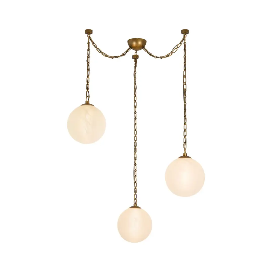 Petra 12-Inch 3-Head Swag Chandelier - Image 4