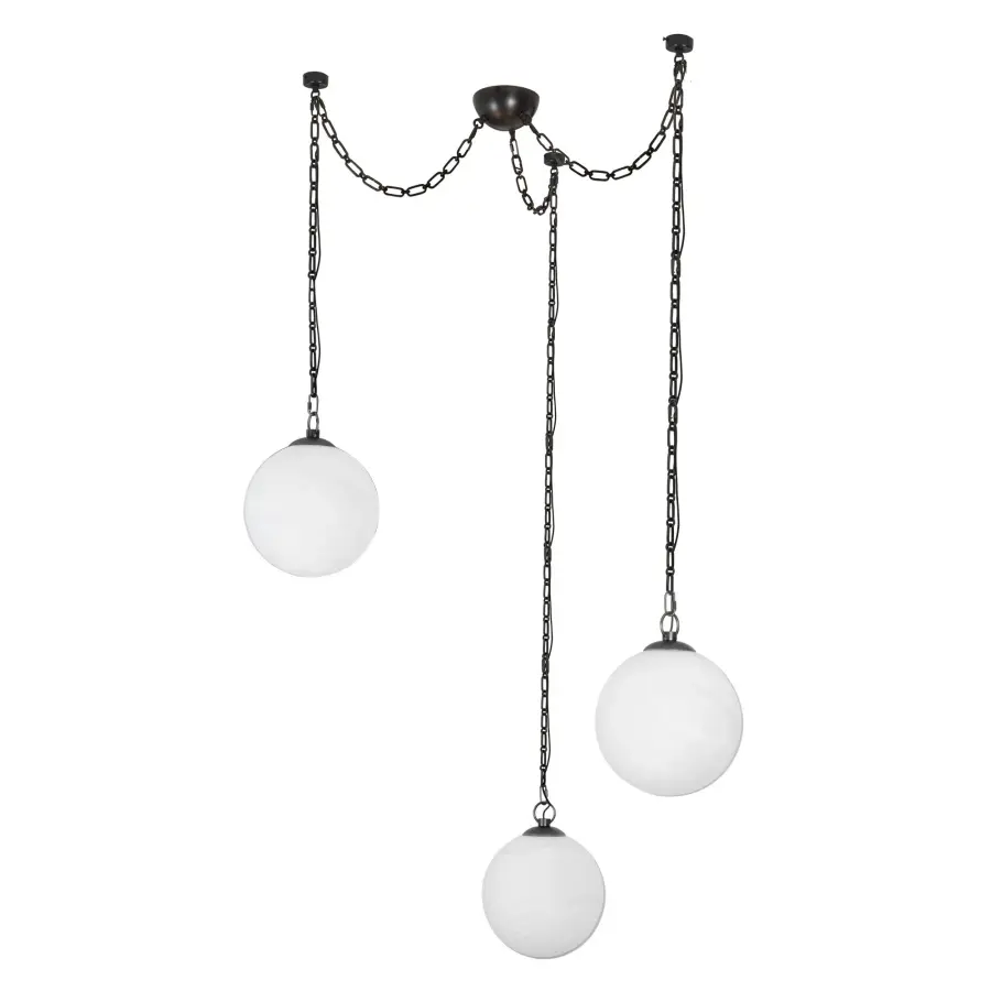 Petra 12-Inch 3-Head Swag Chandelier - Image 6