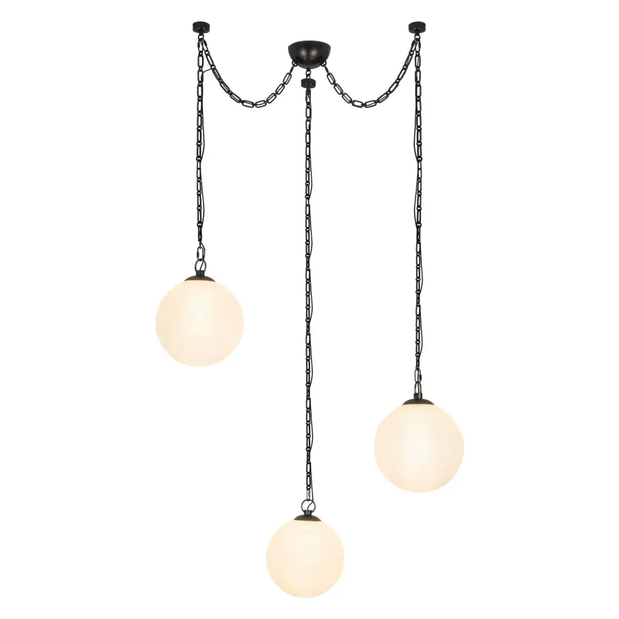 Petra 12-Inch 3-Head Swag Chandelier - Image 7