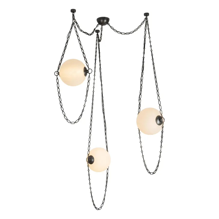 Petra 10-Inch 3-Head Chandelier - Image 2