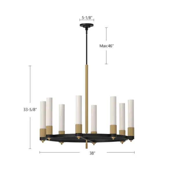 Parisian Elegance Meets Art Deco Glamour in Statement Chandelier - Image 7