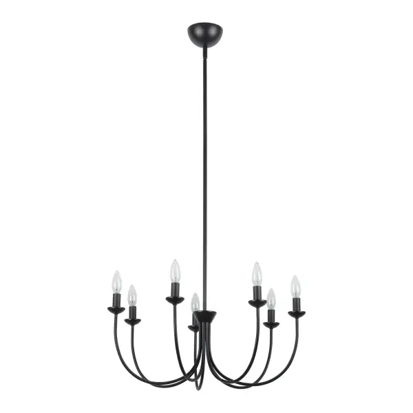 Ember 26-Inch Chandelier in Brushed Gold - Image 11