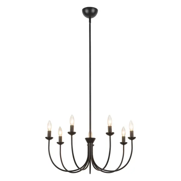 Ember 26-Inch Chandelier in Brushed Gold - Image 12