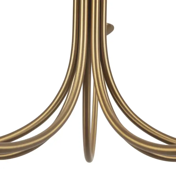 Ember 26-Inch Chandelier in Brushed Gold - Image 4