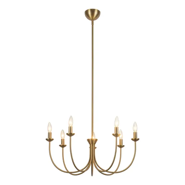Ember 26-Inch Chandelier in Brushed Gold - Image 7