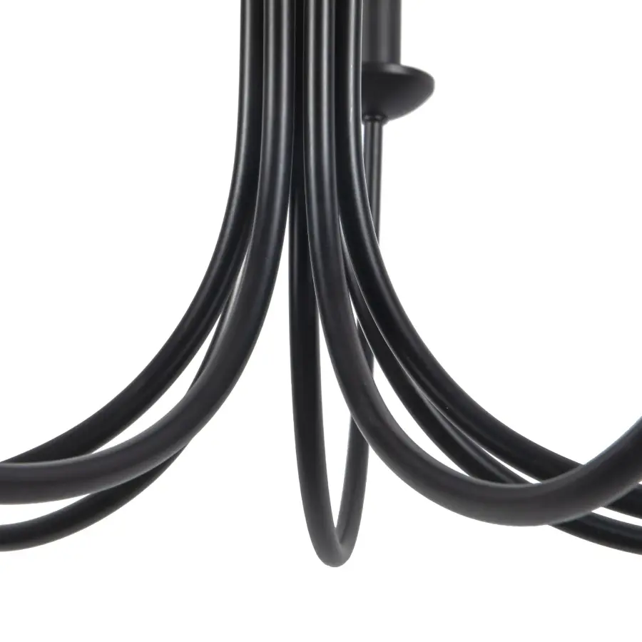 Ember 26-Inch Chandelier in Brushed Gold - Image 9