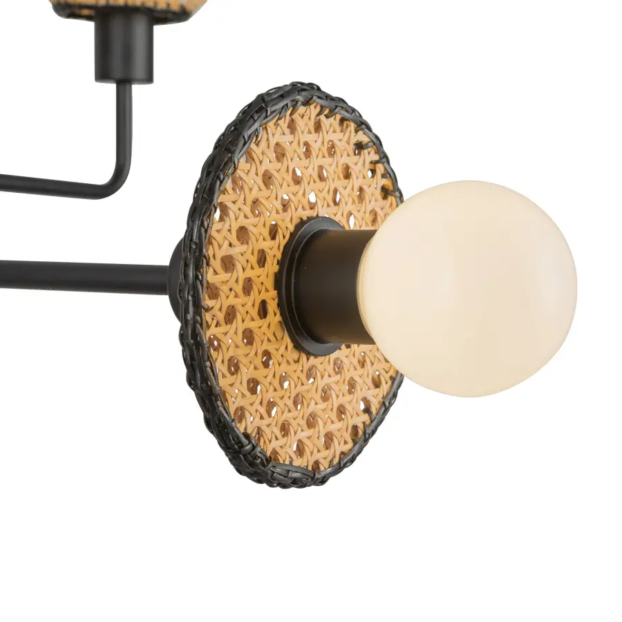 Piper 38-Inch Chandelier in Brushed Gold - Image 11