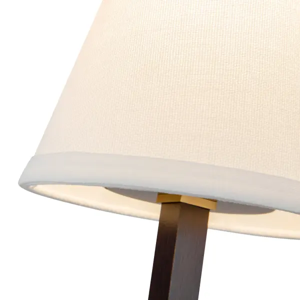 Sloan 30-Inch Chandelier in Brushed Gold with White Linen Shades - Image 8