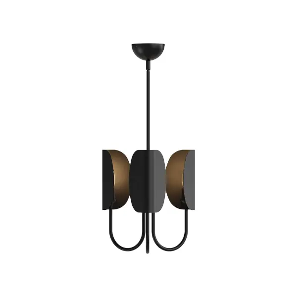 Seno 15-Inch Chandelier in Aged Gold - Image 6