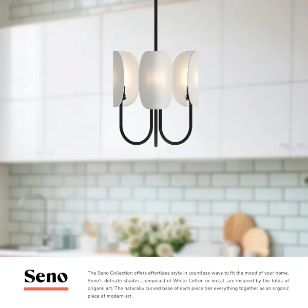 Seno 15-Inch Chandelier in Aged Gold - Image 9