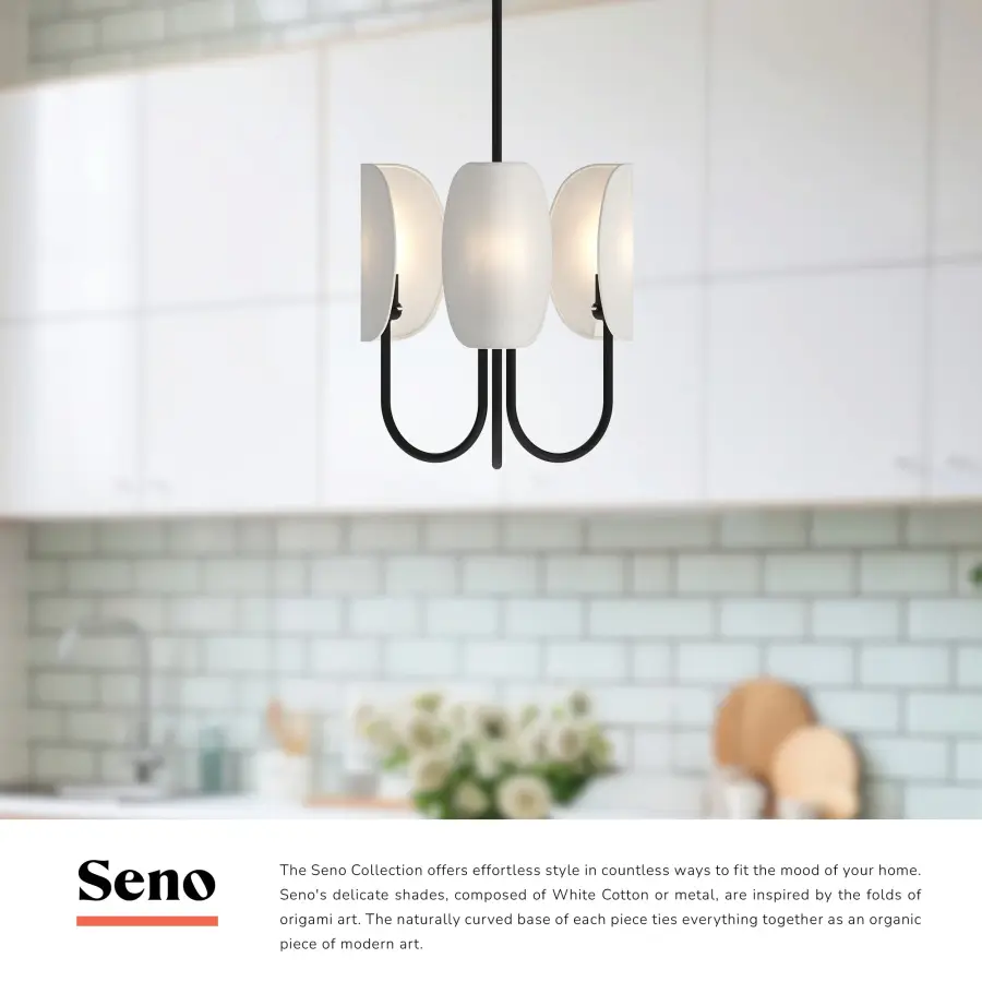 Seno 15-Inch Chandelier in Aged Gold - Image 9