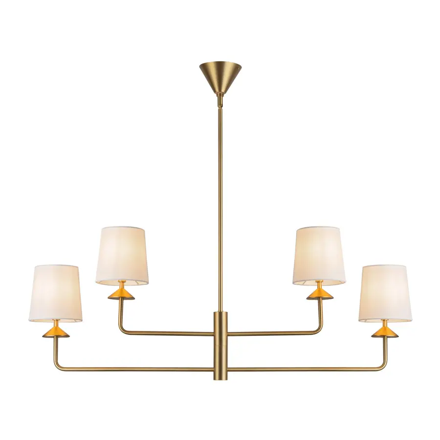 Bold Geometric Statement Piece with Soft Fabric Contrast - Image 3