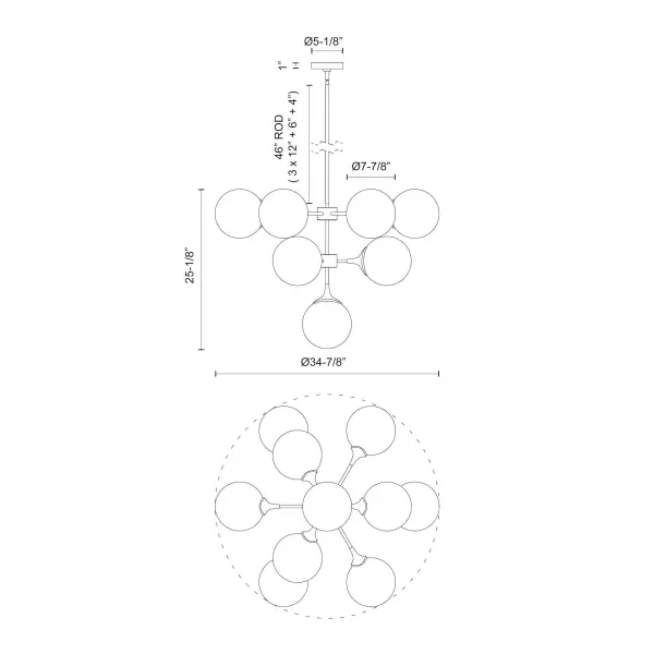 Parisian Elegance Meets Art Deco Glamour in Statement Chandelier - Image 11