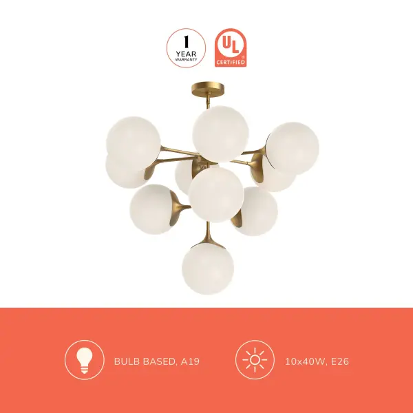 Parisian Elegance Meets Art Deco Glamour in Statement Chandelier - Image 8