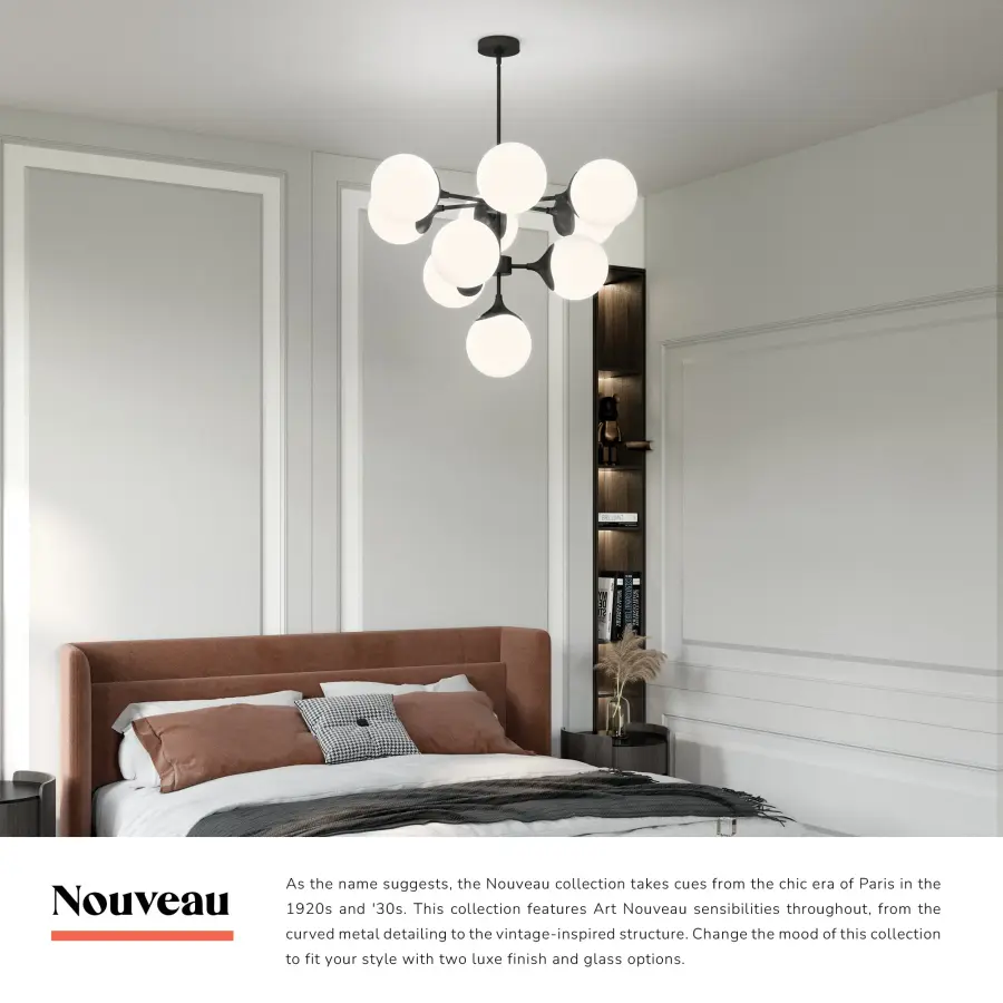 Parisian Elegance Meets Art Deco Glamour in Statement Chandelier - Image 9