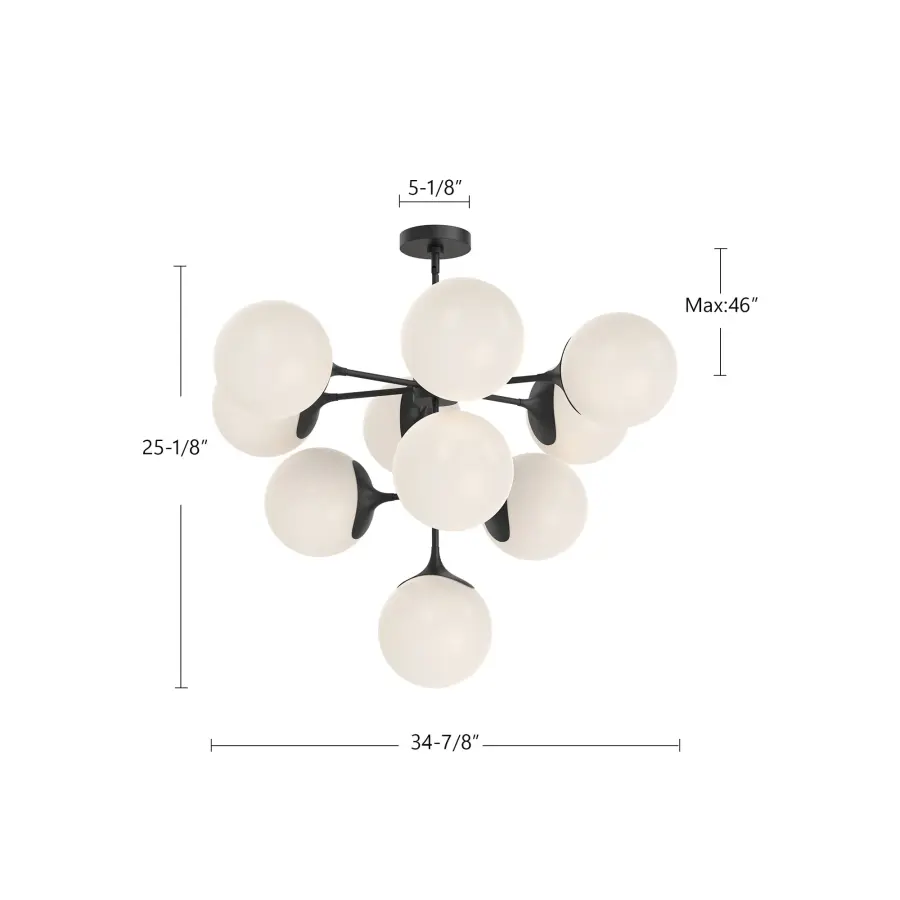 Parisian Elegance Meets Art Deco Glamour in Statement Chandelier - Image 10