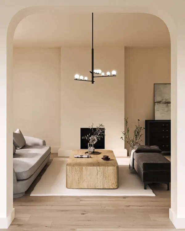 Cypress 3 Head Chandelier - Image 2