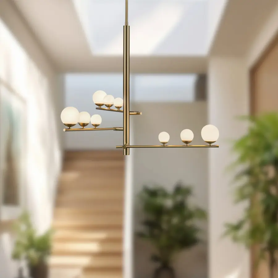 Cypress 3 Head Chandelier - Image 4
