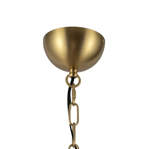 Effie 27-Inch Chandelier in Antique White with Opal Glass - Image 15