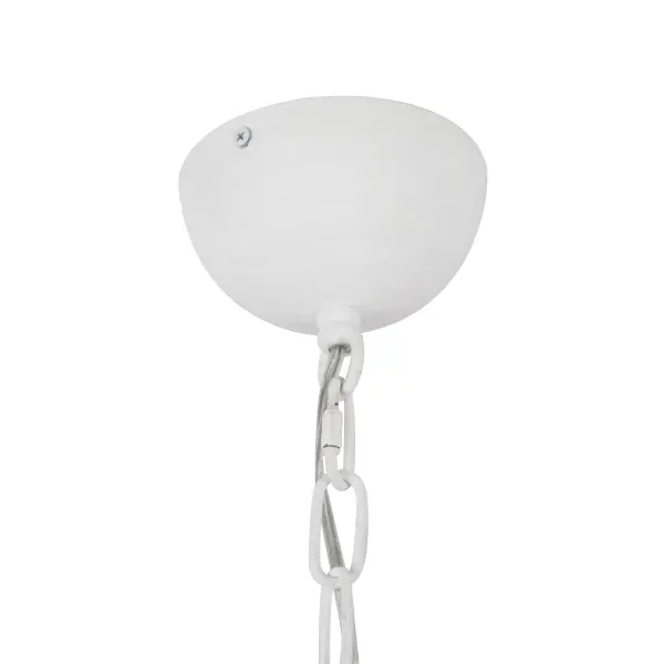 Effie 27-Inch Chandelier in Antique White with Opal Glass - Image 10