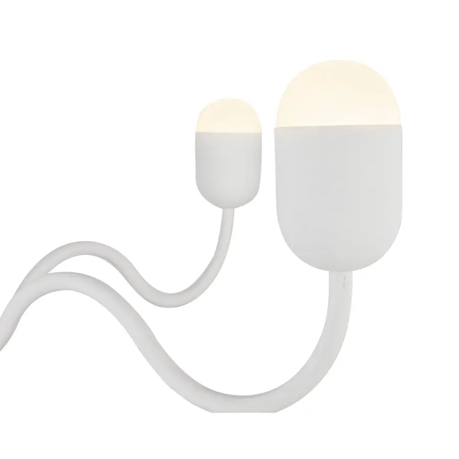 Effie 39-Inch Chandelier in Matte Black with Opal Glass - Image 4