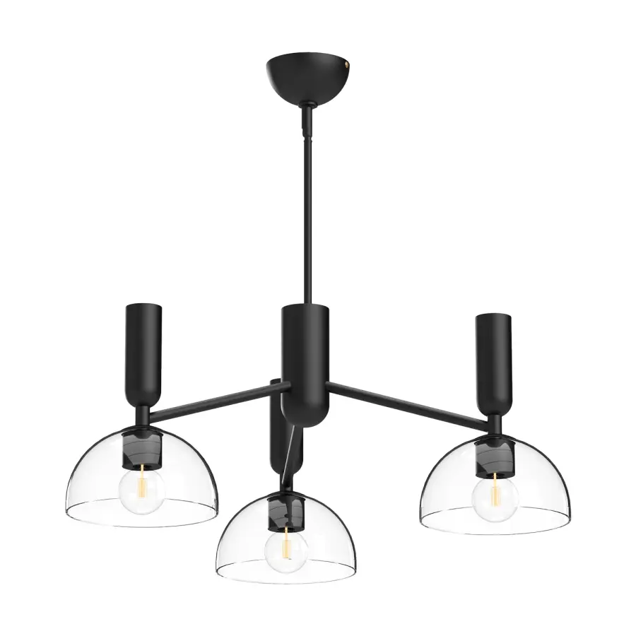Jude 38-Inch Chandelier in Brushed Gold - Image 1