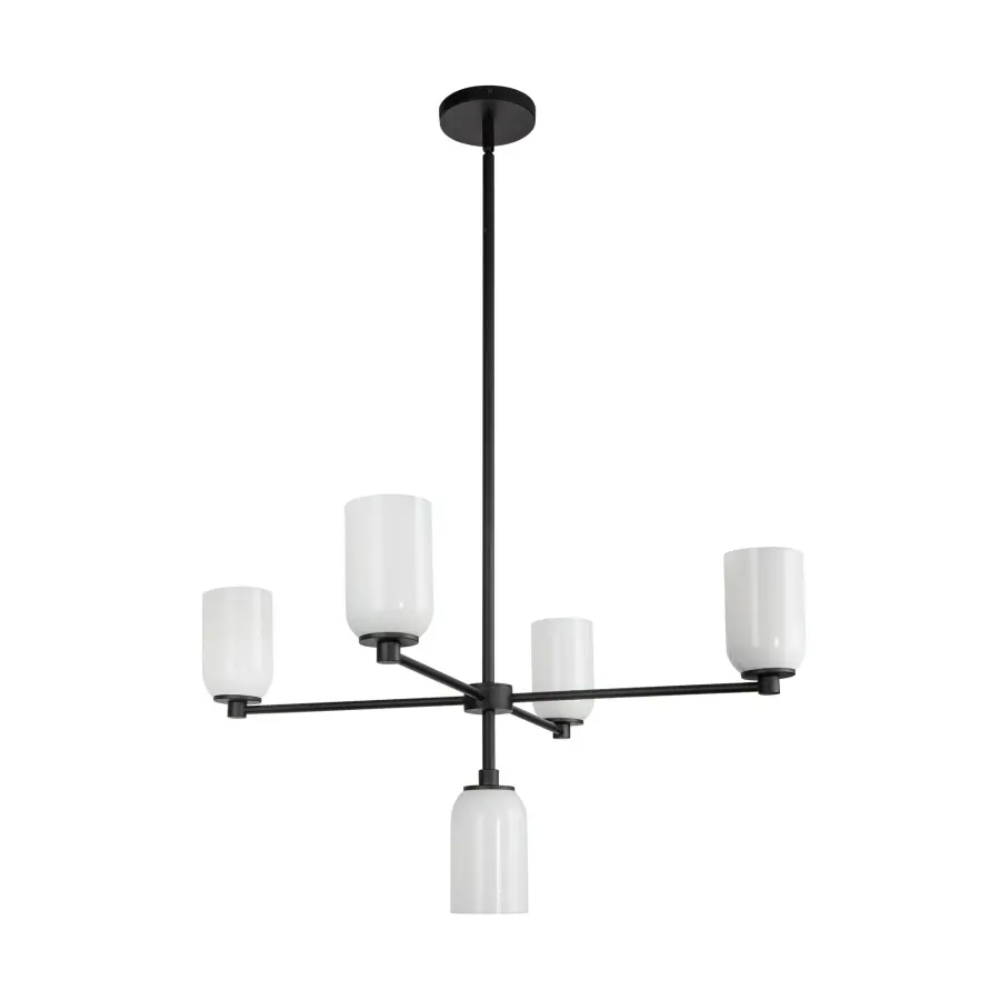 Sleek Modern Chandelier with Timeless Socket-Based Design - Image 11