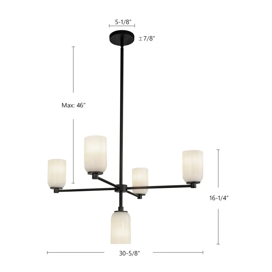 Sleek Modern Chandelier with Timeless Socket-Based Design - Image 13