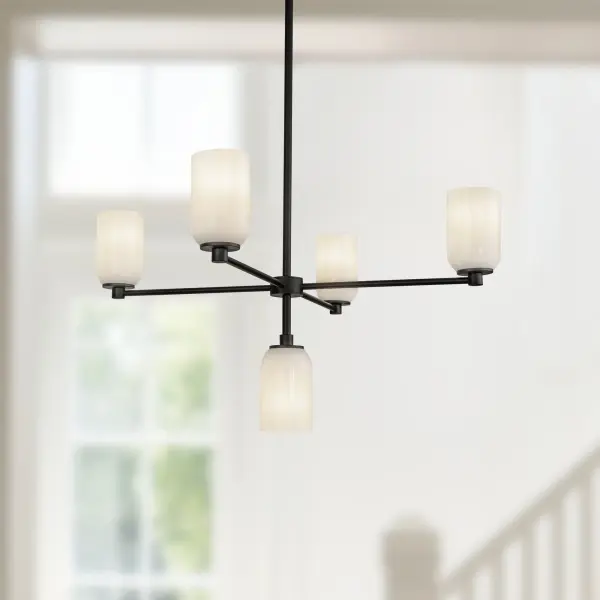 Sleek Modern Chandelier with Timeless Socket-Based Design - Image 3