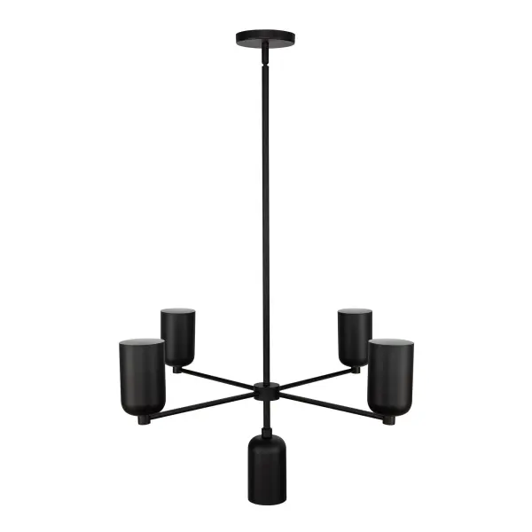 Sleek Modern Chandelier with Timeless Socket-Based Design - Image 5