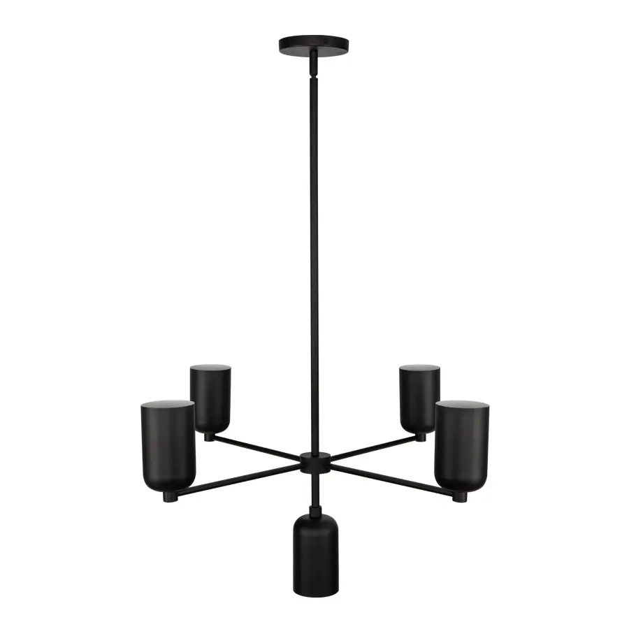 Sleek Modern Chandelier with Timeless Socket-Based Design - Image 5